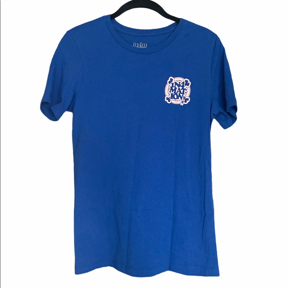 In4mation Blue Tee